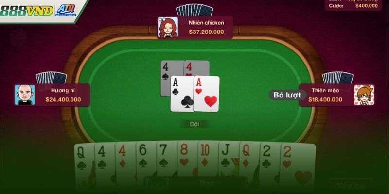 Đánh bài tiến lên online uy tín cùng 888vnd